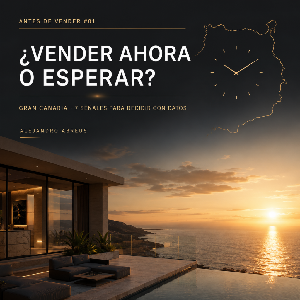 Señales tempranas de cambio en el mercado inmobiliario canario