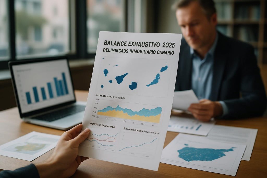 Balance exhaustivo 2025 del mercado inmobiliario canario: precios por isla y municipio, patrones de demanda y la transformación que marcará 2026.
