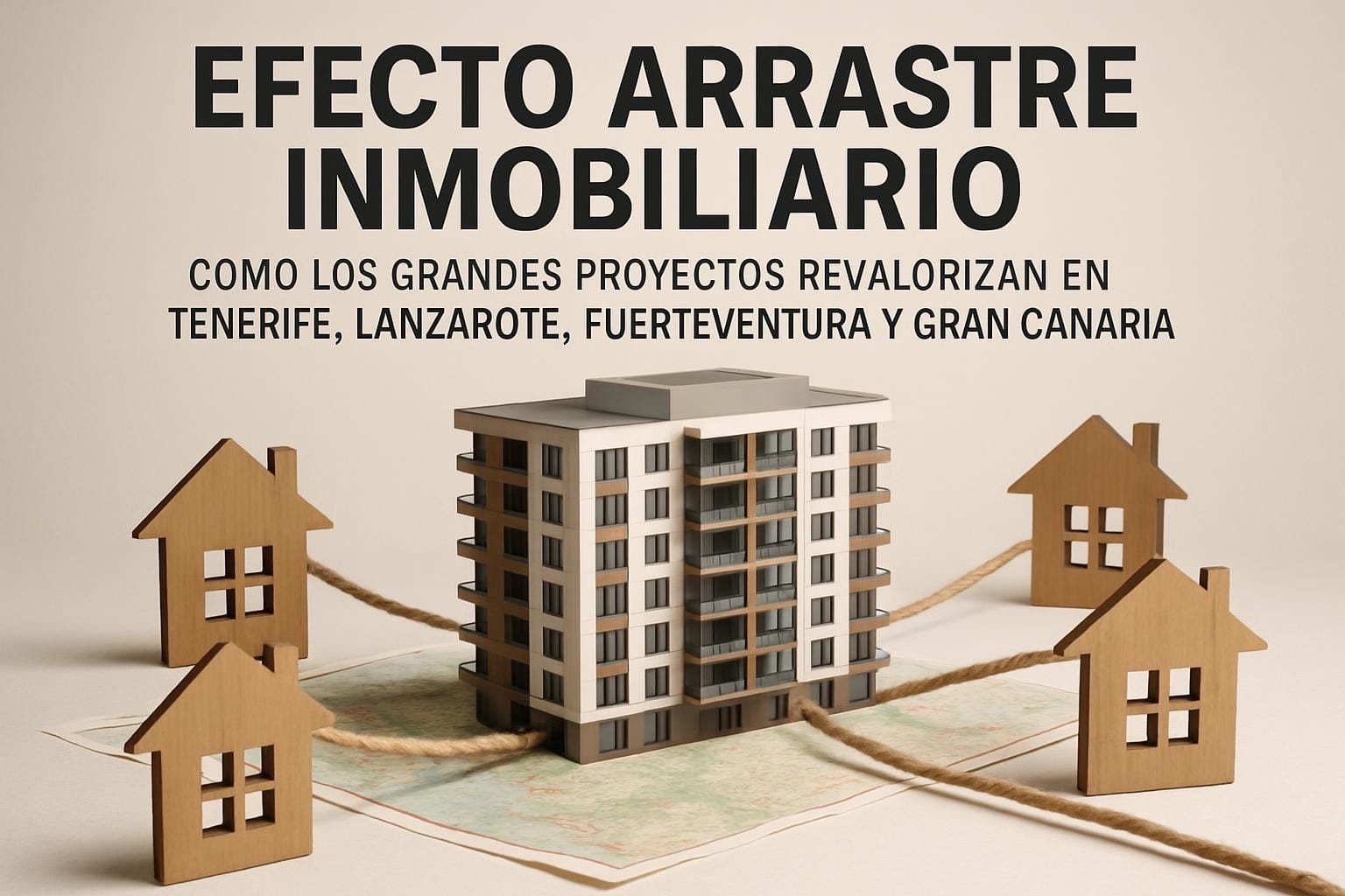 EFECTO ARRASTRE INMOBILIARIO: COMO LOS GRANDES PROYECTOS REVALORIZAN EL ENTORNO EN TENERIFE, LANZAROTE, FUERTEVENTURA Y GRAN CANARIA