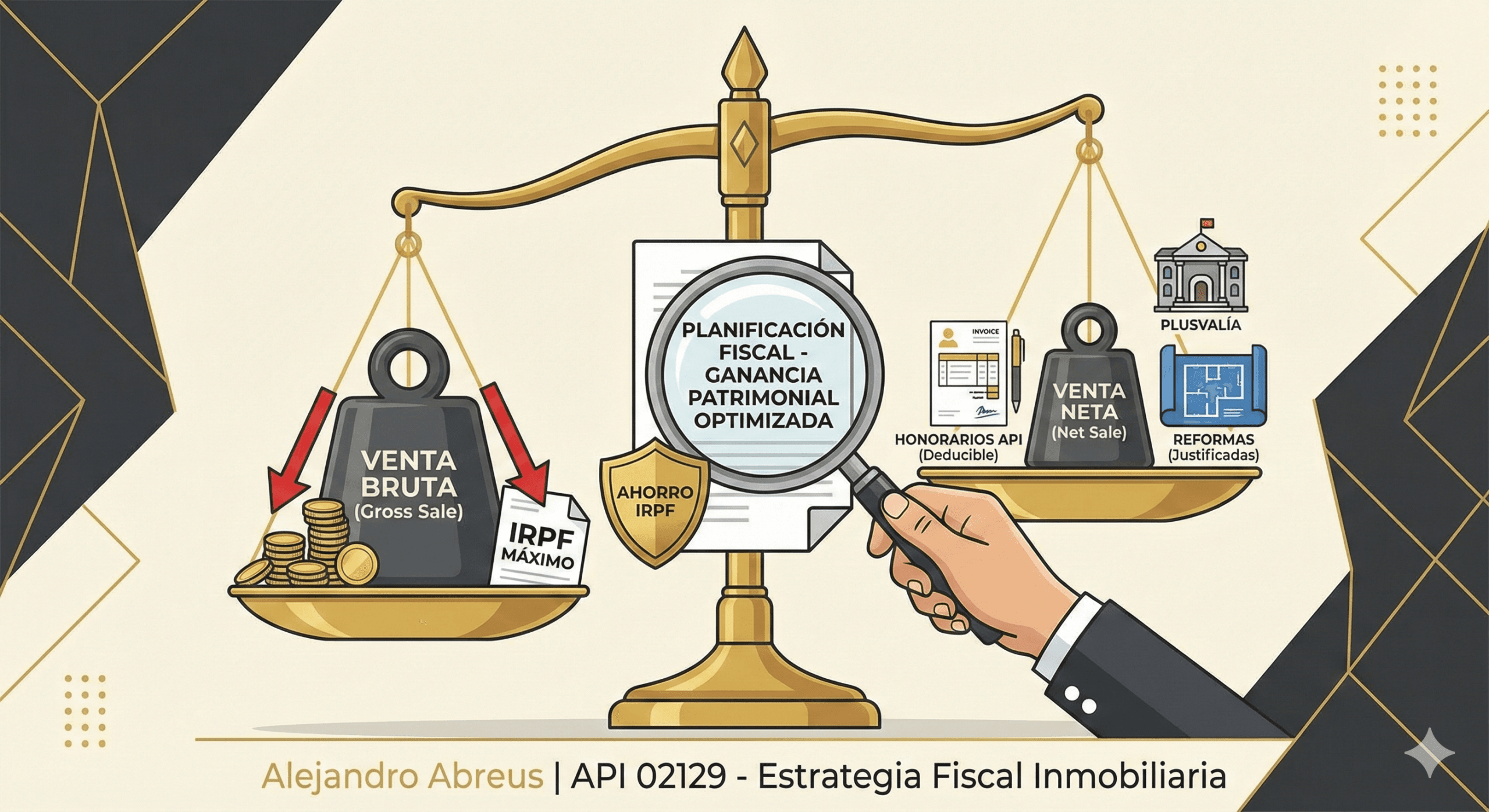 Balanza fiscal inmobiliaria: Venta Bruta vs Venta Neta