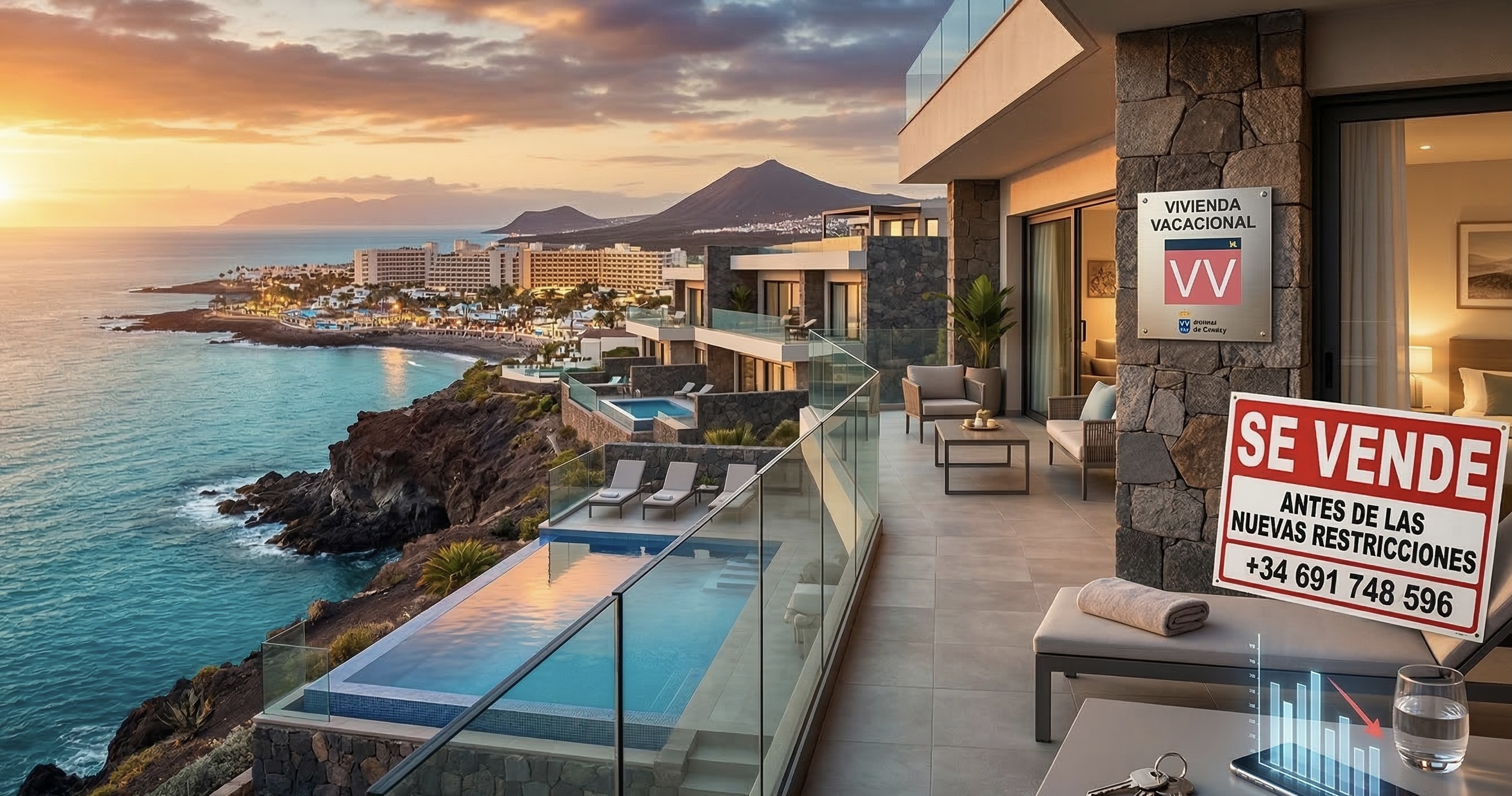 Vivienda vacacional VV en Canarias Alejandro Abreus agente inmobiliario