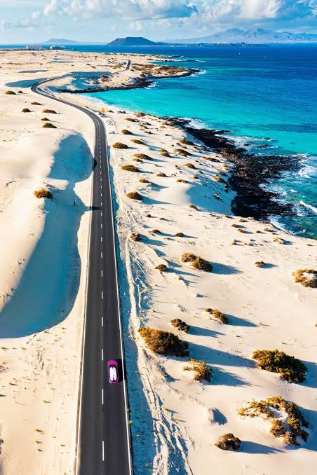 Dunas y costa de Fuerteventura