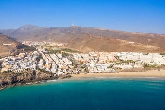 Litoral urbano del sur de Fuerteventura